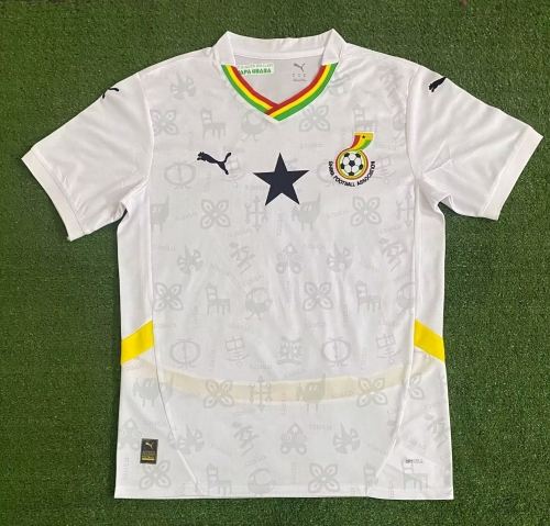 2024/25 Ghana Home White Thailand Soccer Jersey AAA-23/416/320