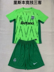 2024/25 Sporting Lisbon 3nd Away Green Soccer Uniform-208