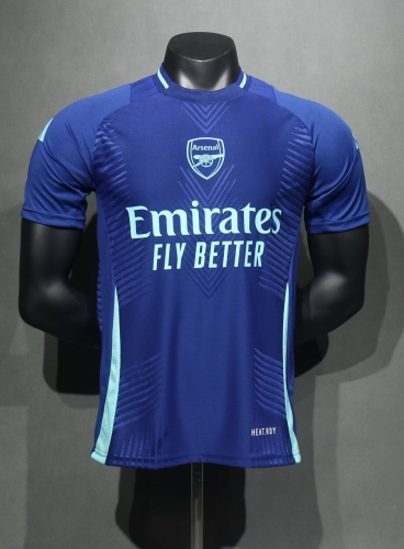 Player Version 2024/25 Arsenal Blue Thailand Soccer Training Jerseys-888/703