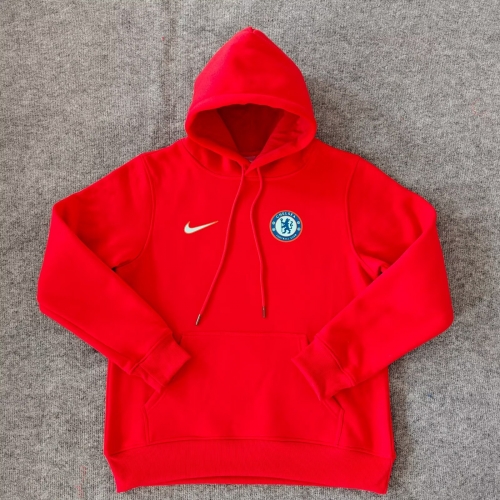 Player Version 2024/25 Chelsea Red Thailand Soccer Tracksuit Top With Hat-308