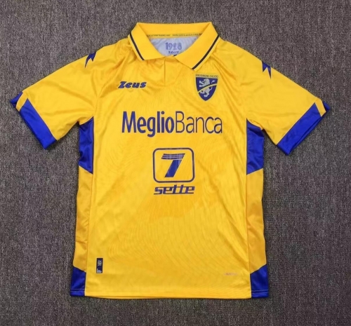 2024-2025 Frosinone Calcio Home Yellow Thailand Soccer Jersey AAA-417