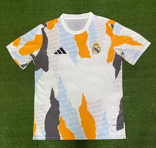 2025/26 Real Madrid White Thailand Soccer Training Jerseys-23/705/416