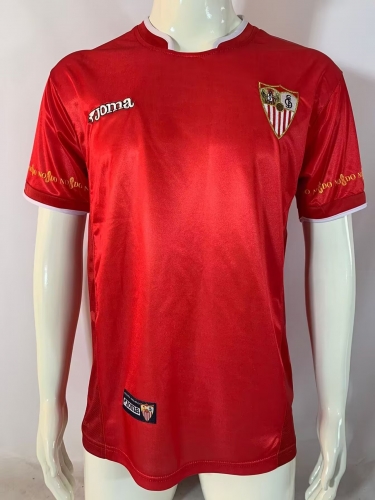 03/04 Retro Version Sevilla FC Away Red Thailand Soccer Jersey AAA-503