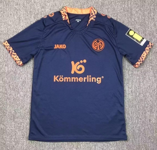 2024/25 FSV Mainz 05 Away Blue Thailand Soccer Jersey AAA-417