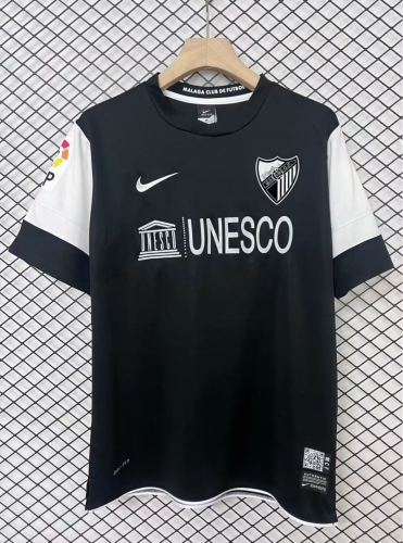 2013 Retro Version Málaga CF Away Black Thailand Soccer Jersey AAA-95