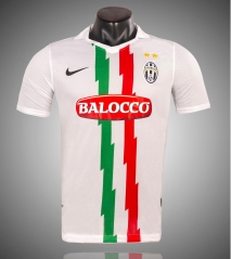 10/11 Retro Version Juventus Away White Thailand Soccer Jersey AAA-1041