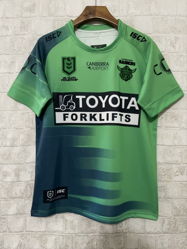 2025 Season NRL Raiders Green Thailand Rugby Shirts-805