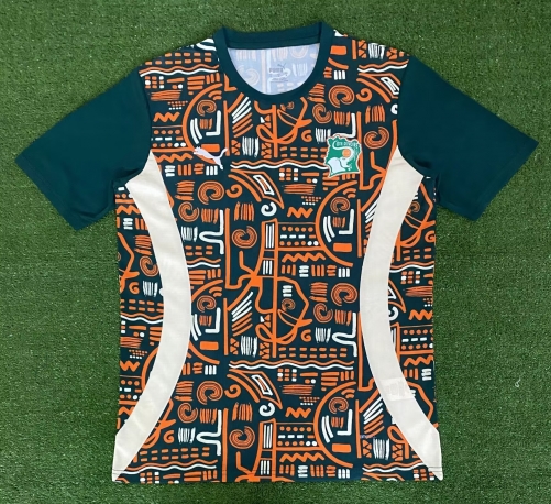 2024/25 Côte d'Ivoire color Thailand Soccer Training Jerseys-416/23