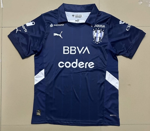 2024/25 Monterrey 2nd Away Blue Thailand Soccer Jersey AAA-07/912