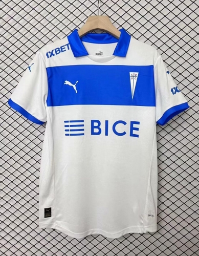 2024/25 Commemorative Version Universidad Católica Blue & White Thailand Soccer Jersey-95/301