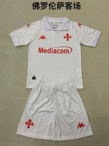 2024/25 ACF Fiorentina Away White Soccer Uniform-208