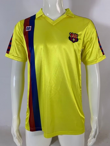 82/84 Retro Version Barcelona Away Green Thailand Soccer Jerseys AAA-503