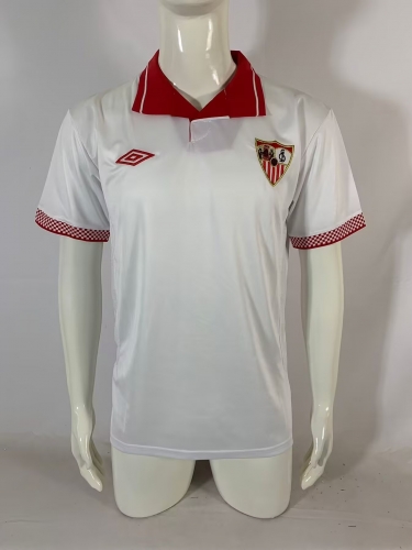 12/13 Retro Version Sevilla FC Home White Thailand Soccer Jersey AAA-503