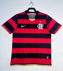 2008 Retro Version CR Flamengo Home Red & Black Thailand Soccer Jersey AAA-811