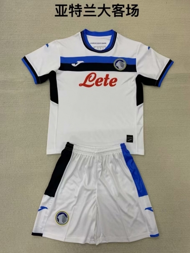 2024/25 Atalanta BC Away White Soccer Uniform-208