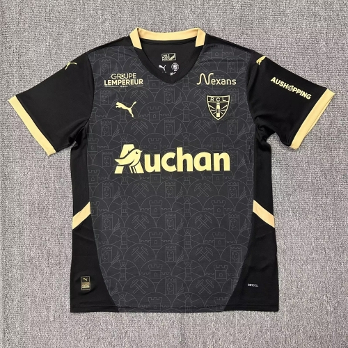 2024/25 Commemorative Version RC Lens Black Thailand Soccer Jersey AAA-522/417