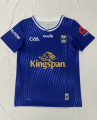 Kids 2025 GAA Season Blue Thailand Rugby Shirts-805