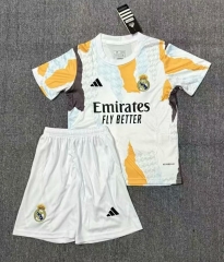 Kids 2024/25 Real Madrid White Kids/Youth Training Soccer Uniform-516