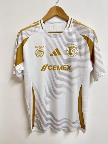 Player Version 2024/25 Tigre UANL 2nd Away White Training Thailand Soccer Jersey AAA-912