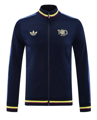 2024/25 #01 Colombia Royal Blue Soccer Jacket Top-LH