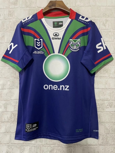 2025 Warriors Home Blue Rugby Shirts-805