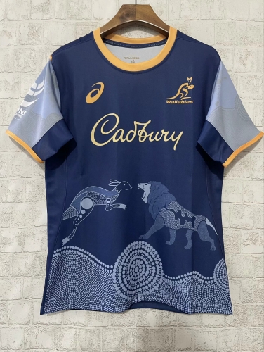 2025 Season Australia Blue Thailand Rugby Shirts-805