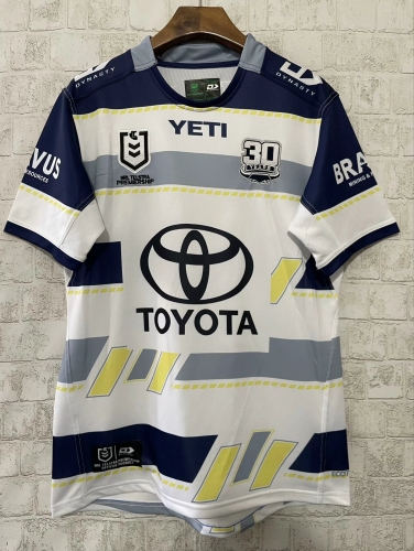 2025 Commemorative Version Cowboys Blue & White Thailand Rugby Shirts-805