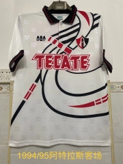 94/95 Retro Version Atlas FC Away White Thailand Soccer Jersey AAA-2041