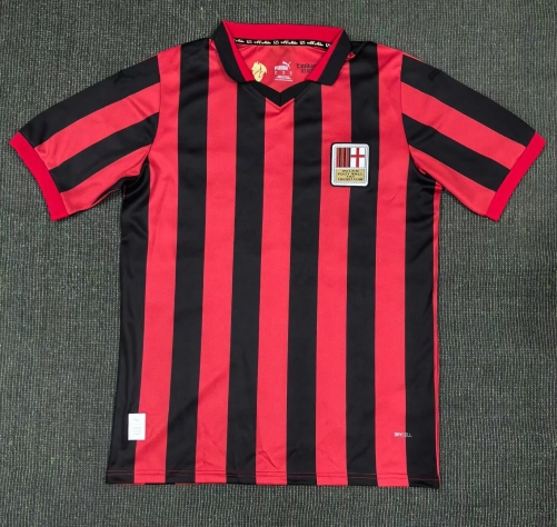 125th Commemorative Version 2024/25 AC Milan Black & Red Thailand Soccer Jersey AAA-320/416/312