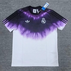 2024/25 Special Version Real Madrid White & Purple Thailand Soccer Jersey AAA-23