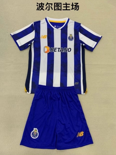 2024/25 Porto Home Blue & White Soccer Uniform-208