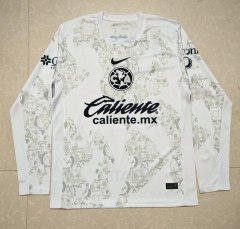 2024/25 Club América Goalkeeper White LS Thailand Soccer Jersey-07