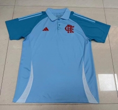 2025/26 Flamengo Lake Blue Thailand Polo Shirts-95