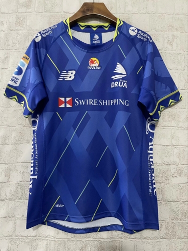 2025 Fiji Home Blue Thailand Rugby Shirts-805