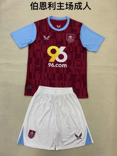 2024/25 Burnley Home Red Soccer Uniform-208