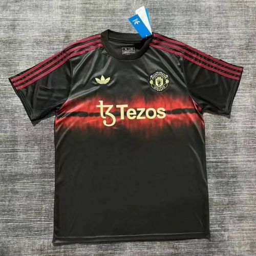 2025/26 Snake Year Version Manchester United Black Thailand Soccer Jersey AAA-23