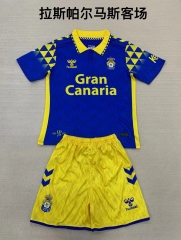 Kids 2024/25 UD Las Palmas Away Blue Kids/Youth Soccer Uniform-208