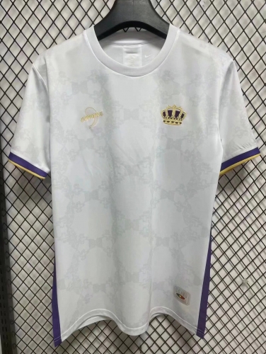 2025/26 Real Madrid White Thailand Soccer Training Jerseys-23