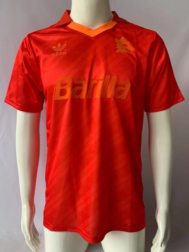 92-94 Retro Version AS Roma 2nd Away Red Thailand Soccer Jersey AAA-503