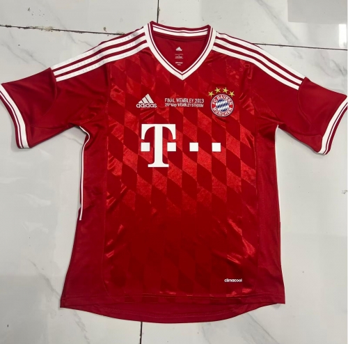 13/14 Retro Champions League Version Bayern München Home Red Thailand Soccer Jersey AAA-1041