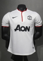 Player Retro Version 12/13 Manited United Away White Thailand Soccer Jersey AAA-703