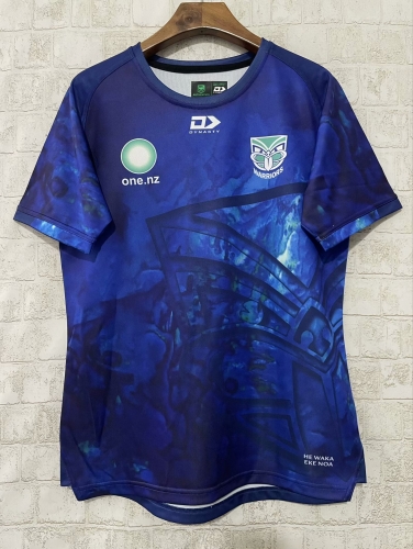 2025 Warriors Blue Rugby Shirts-805