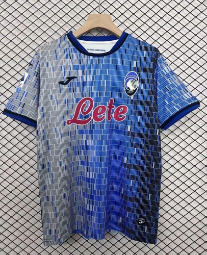 2024/25 Christmas Special Version Atalanta BC Blue Thailand Soccer Jersey AAA-95