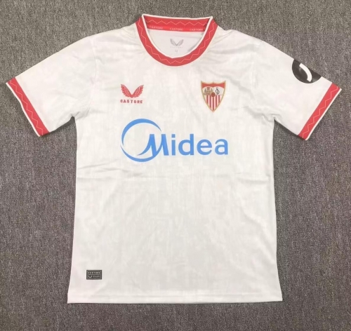 2024/25 Sevilla FC Home White Thailand Soccer Jersey AAA-417