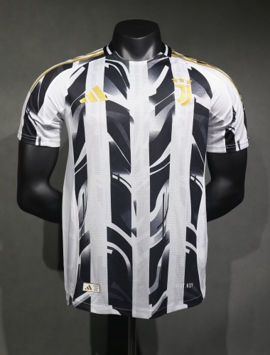 Player Special Version 24/25 Juventus FC White & Black Thailand Soccer Jersey AAA-703