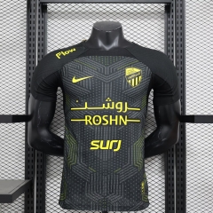 Player Version 2024/25 Al-Ittihad Black Thailand Soccer Jersey AAA-888