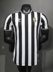 Player Retro Version 24/25 Juventus FC White & Black Thailand Soccer Jersey AAA-703