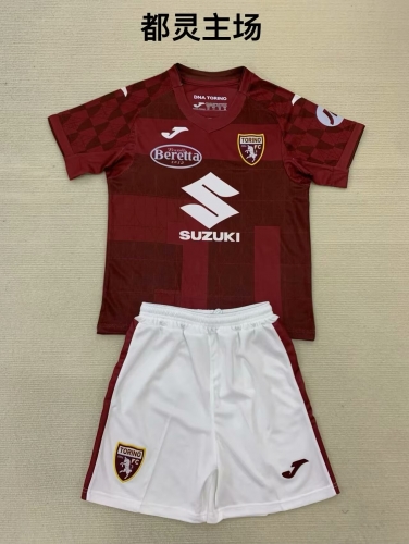 2024/25 Torino FC Home Red Soccer Uniform-208