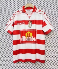 97/98 Retro Version Granada CF Home Red & White Thailand Soccer Jersey AAA-95