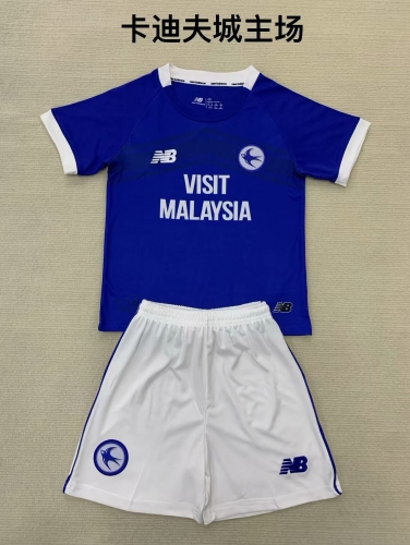 2024/25 Cardiff City Home Blue Soccer Uniform-208